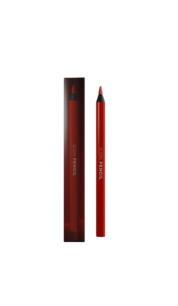 hard self-sharpening red pencil